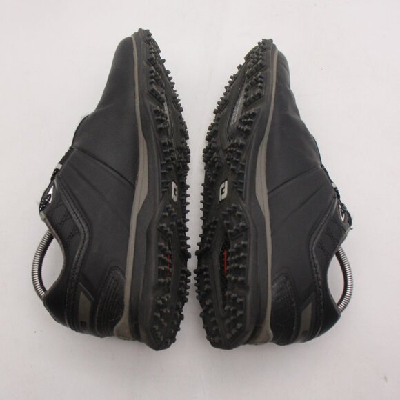 FootJoy Pro/SL Carbon Golf Men's Size 8.5 M Black Leather Shoes 53080 - Picture 6 of 10